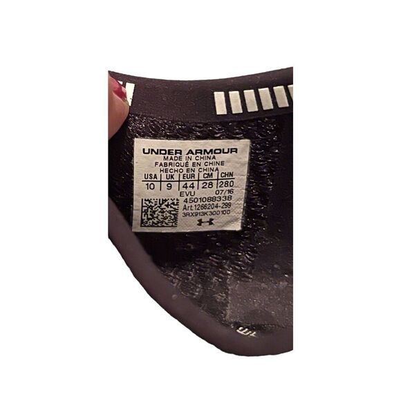 Under Armour Mens Black & Green Speedform Miler Pro Track Spikes Athletic Shoes - Picture 4 of 14